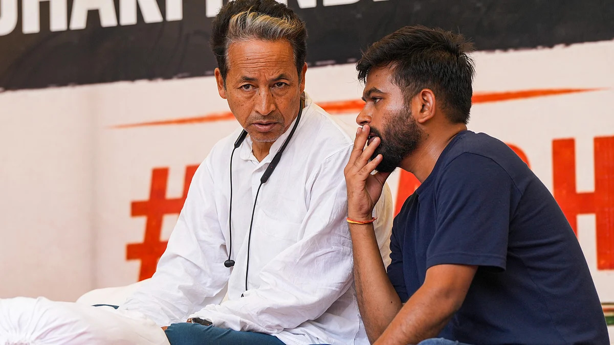 sonam wangchuk hunger strike